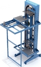 Chain Plate Vertical Sorter Carton Conveyor System Payload 50Kg